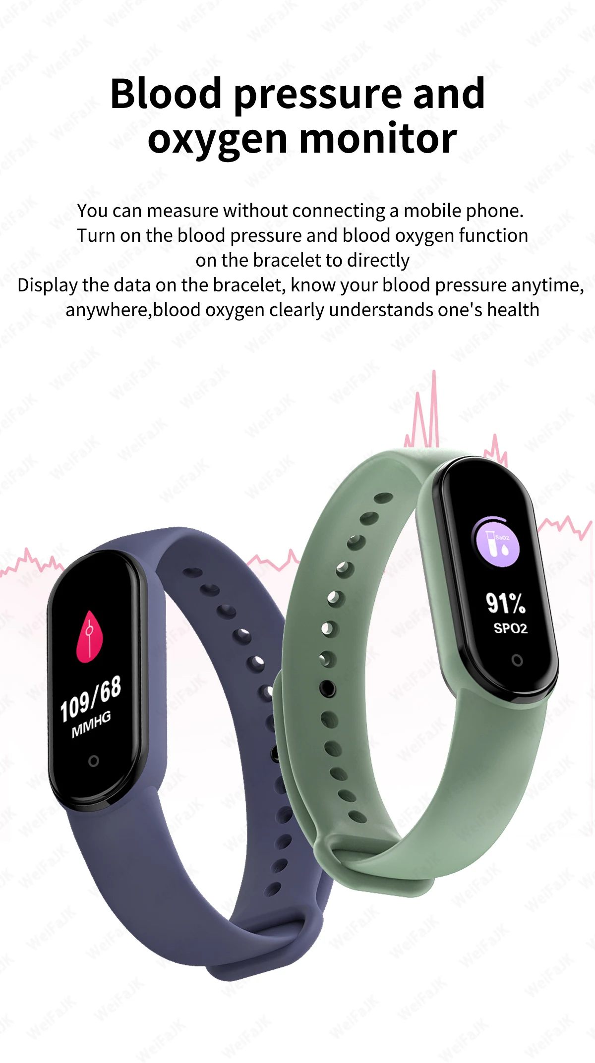2021 M6 Smart Watch Men Women Heart Rate Monitor Blood Pressure Fitness Tracker Smartwatch Sports Bracelet Clock For Xiaomi iOS