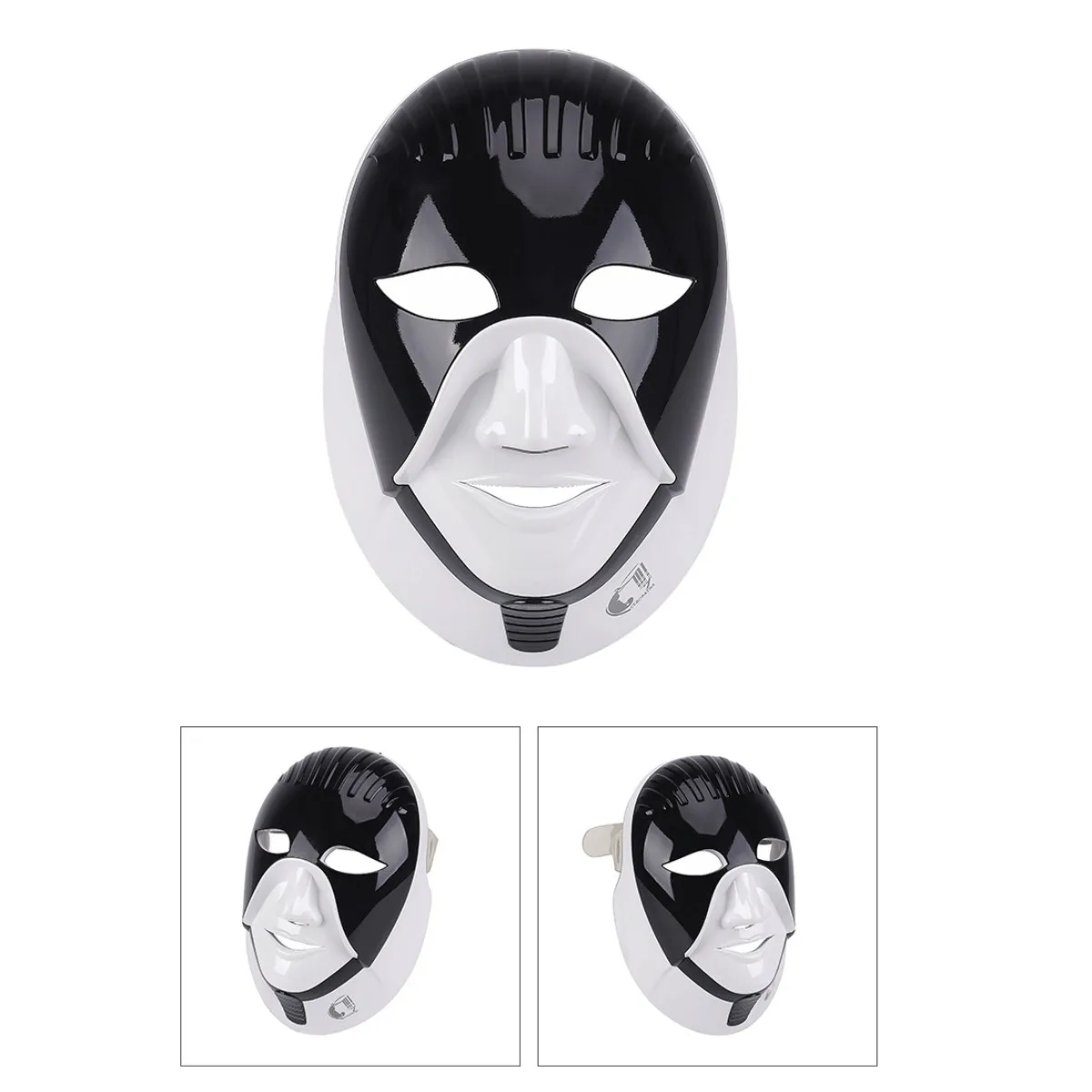 Máscara para Cuidados com a Pele Facial com Pescoço Foreverlily Recarregável Cores Levou Terapia Fóton Rosto Beleza Máscara Estilo Egito 7 Led 8 Rosto Beleza Máscara Facial Com Pescoço Estilo Egito