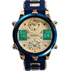 BOAMIGO Mens Watches Top Luxury Brand Men Sports Watches Men's Quartz LED Digital 3 Clock man Male Wrist Watch relogio masculino ► Photo 2/6