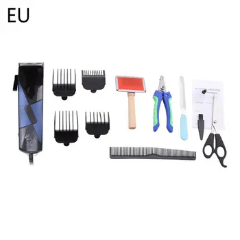 

1Set Low Noise Pet Dog Clipper Electric Hair Trimmer with Scissors Comb for Dogs Cats Professional Grooming Kit