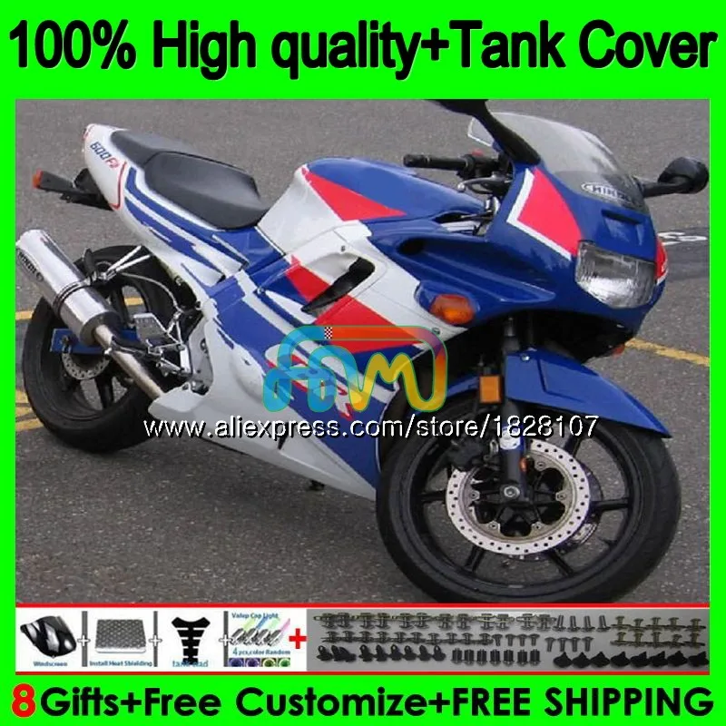 Холодный+ майка для HONDA CBR 600F2 CBR600FS Синий Красный CBR 600 FS F2 91 92 93 94 1BS. 66 CBR600 F2 CBR600F2 1991 1992 1993 1994 обтекатель - Цвет: No. 1