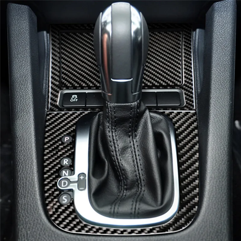 Подходит для VW golf 6 2008-2012 gti R MK6 scirocco 2009- автомобильные аксессуары пепельница из углеродного волокна защитная рамка автомобиля Наклейка 3D