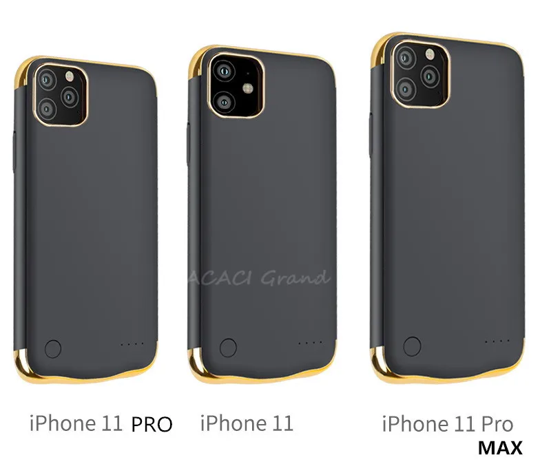 Батарея чехол для iPhone 11 тонкий пластина Батарея Зарядное устройство чехол для iPhone 11 Pro Max Перезаряжаемые Мощность Bank зарядное устройство чехол coque