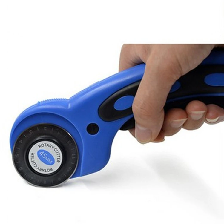 Portable Loop Rotate Sewing Cutter 45mm Premium Comfort Quilting Rotary Fabric Handle Cutting Craft Tool | Дом и сад