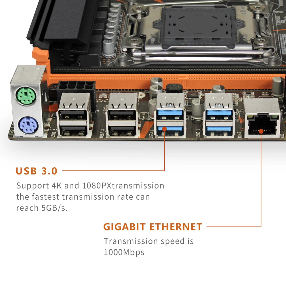 X99 motherboard LGA2011-3 Xeon E5 V3/V4 CPU