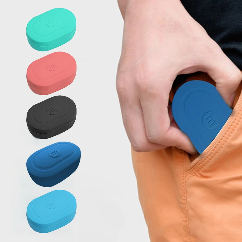Для Redmi AirDots, Bluetooth, чехол для наушников, цветной, силикагель, беспроводные наушники, зарядка, коробка, чехол, сумка для Xiaomi Redmi AirDots