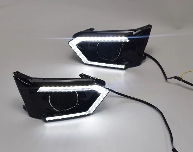 YUANEN 2 шт. светодиодный фонарь дневного света для Nissan Altima автомобильные аксессуары водонепроницаемый 12 В DRL Противотуманные фары украшения