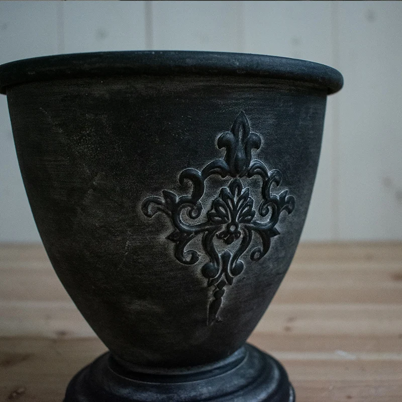 HEMOTON Set di 3 vasi da fiori sospesi per balcone, vaso sospeso con colori vivaci per piante ed