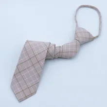 Свободный завязанный полиэфирный галстук мужской 6 см студенческий стиль цветочный узор женский воротник цветок корейский Повседневный узкий галстук