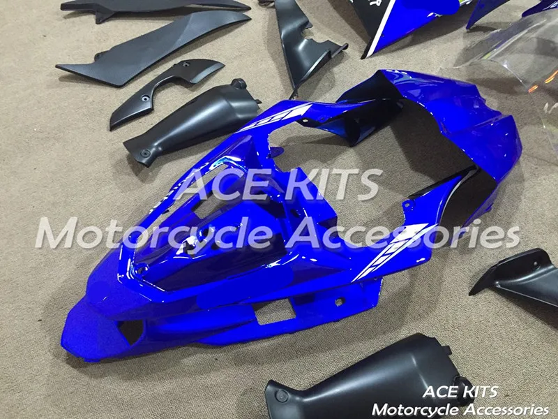 Мотоциклетный обтекатель abs для YAMAHA YZF-R1 13 14 YZF1000 2013- впрыска Bodywor роскошный синий белый черный ACE № 643