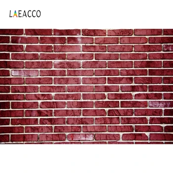 

Laeacco Red Brick Wall Photocall Retro Vintage Portrait Photography Backgrounds For Doll Pet Toy Baby Birthday Backdrops Props