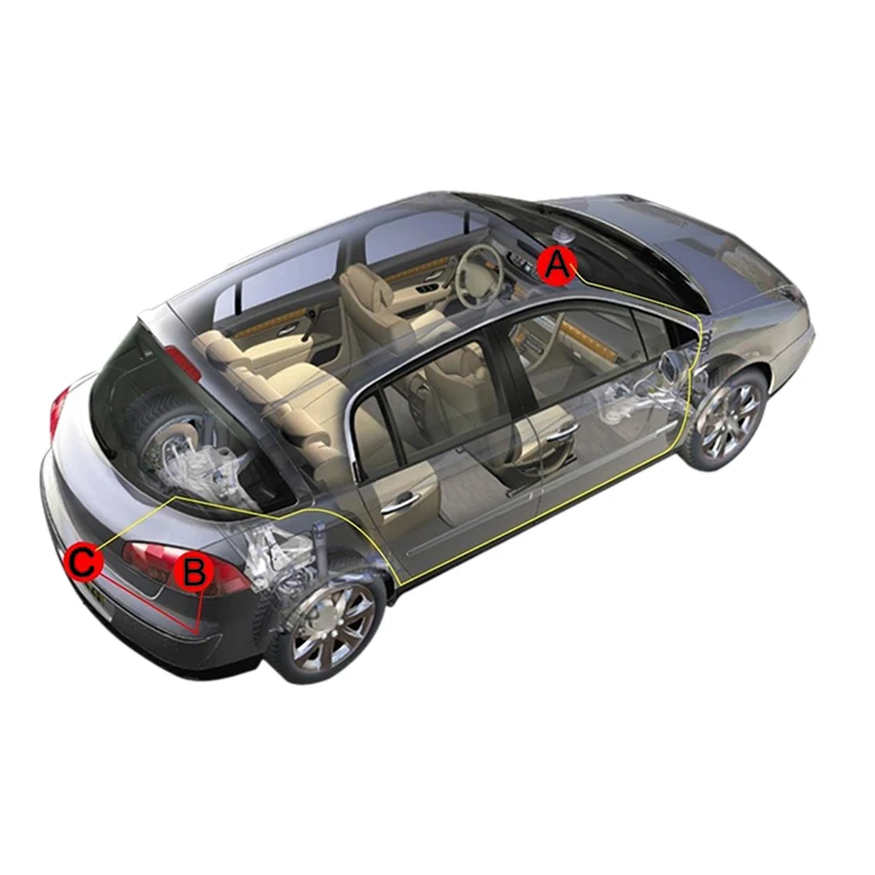 Автомобильная Hd камера заднего вида для Toyota Land Cruiser 2002-2009 120 серии Toyota Prado 2700 4000
