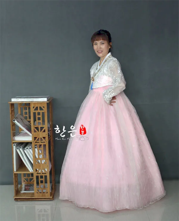 Корейская импортная ткань/последняя Улучшенная ханбок/Невеста ханбок/сценический костюм