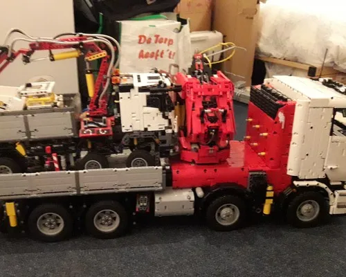 RC power function Technic летучая мышь грузовик внедорожный спасательный кран MOC 8800 строительные блоки игрушка Набор Обучающие Дети подарки на день рождения