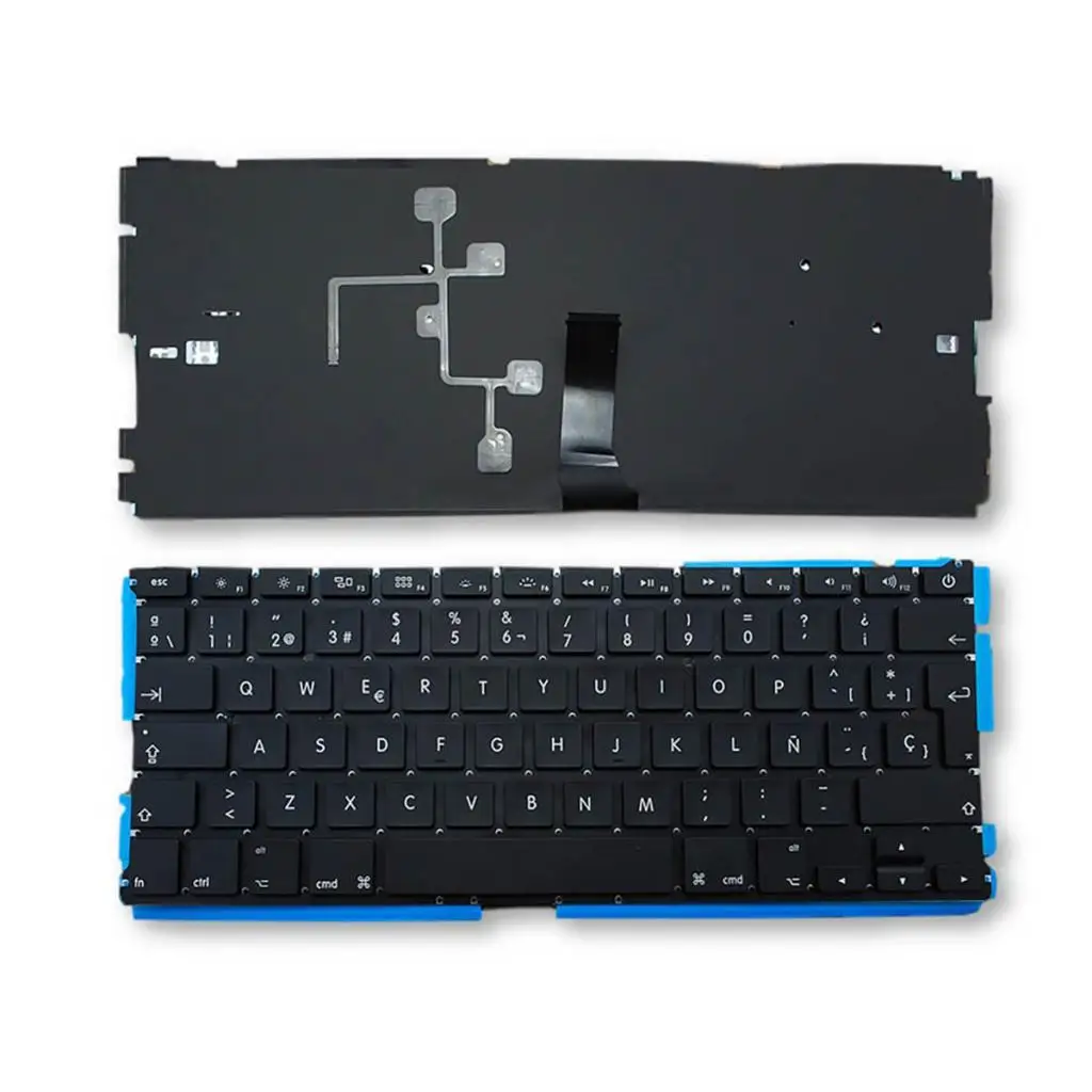 Испанский макет ПК ноутбук Keyobard Замена для Apple MacBook Air a1369 a1466 md231 md232 Seies Клавиатура ноутбука