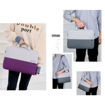 

HOTSPEED Laptop Bag 13.3 15.6 17 Inch Waterproof Notebook Bag for Macbook Air Pro 13 15 Computer Shoulder Handbag Briefcase Bag