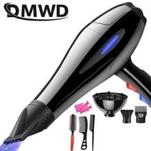 DMWD фен для волос с горячим и холодным ветром, мотор переменного тока, электрический фен-вентилятор, Профессиональные парикмахерские салоны, инструменты для укладки, ЕС