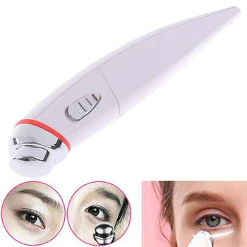 

Portable Mini Electric Vibration Eye Face Massage Pen Anti Ageing Wrinkle Dark Circle Puffiness Removal Face Roller Beauty Tools