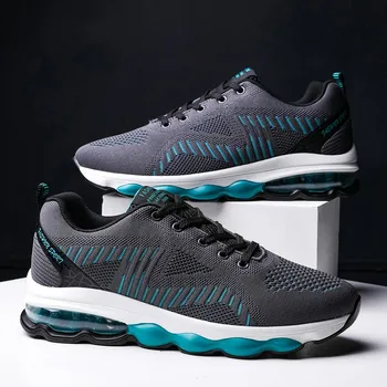 

Fashion Fly Weaving Men Sneakers Air Cushion Mens Shoes Casual Zapatos De Hombre Men Light Breathable Shoes Men Walking Shoes