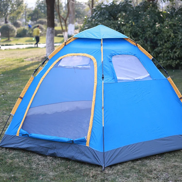 

Manufacturers Wholesale Fully Automatic Hole-to Build Tent Double Protection Waterproof Pest Control Multi-seat Braking Tent
