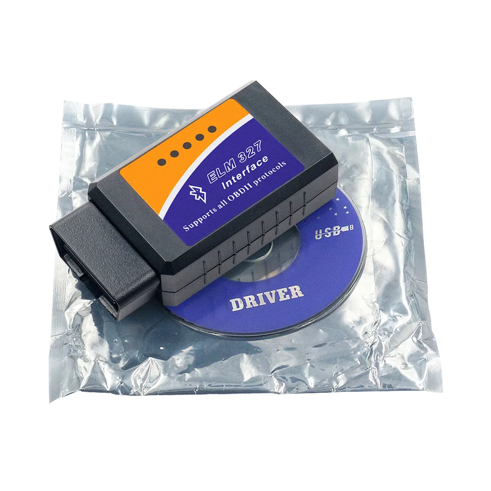 Считыватель кодов OBD2 ELM327 V1.5 Bluetooth WIFI ELM 327 автомобильный диагностический сканер с