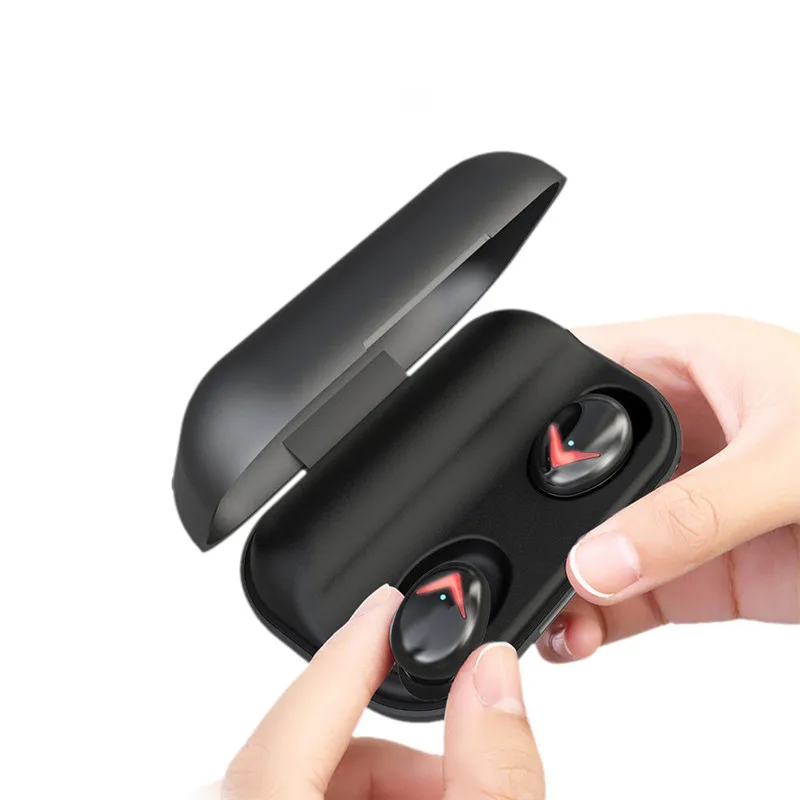 TWS Bluetooth наушники стерео Спорт Беспроводная гарнитура Водонепроницаемый шумоподавление Мини наушники с микрофоном для samsung
