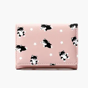 

New 2020 Short Ladies Leather Wallet Zipper Multi-card position Fashion mini wallet Women Fashion Minimalist Card Holder Wallets