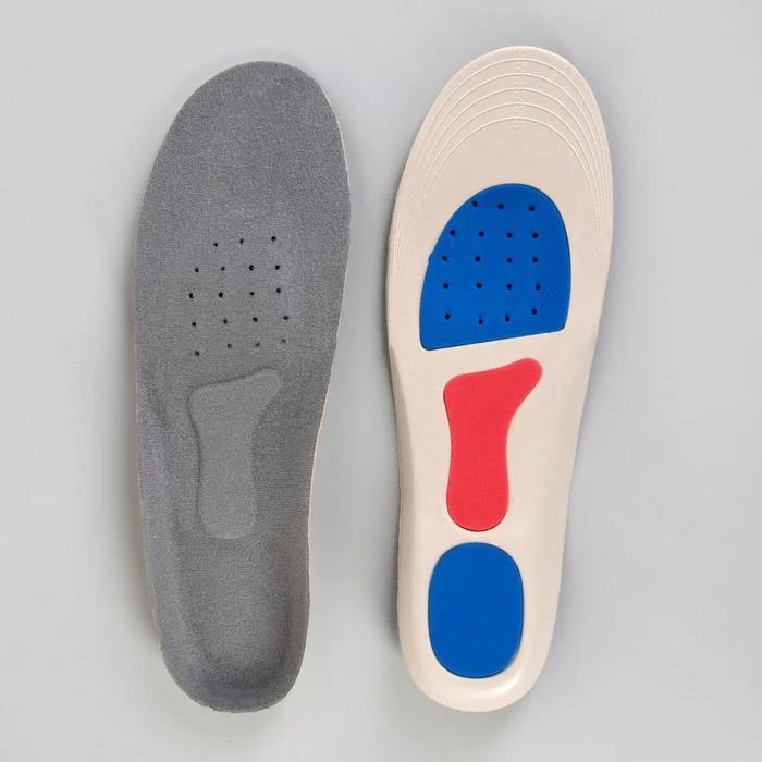 Semelles intérieures de chaussures, universel, absorbant les chocs, respirant, solution 41-46, la paire, gris ► Photo 3/4