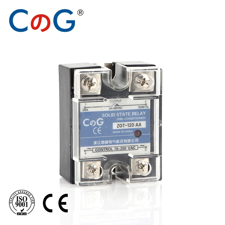 CG SSR-120AA 150AA реле Однофазный AC к AC 70-280VAC к 24-480V 120A 150A AA теплоотвод твердотельное реле