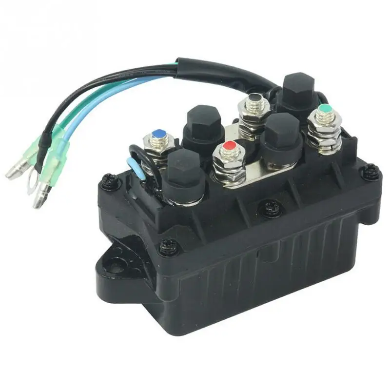 Лодка 3 Pin 12V+-20% моторное подвесное реле в сборе 120A Наклон отделка для Yamaha 6H1-81950-00 IP67