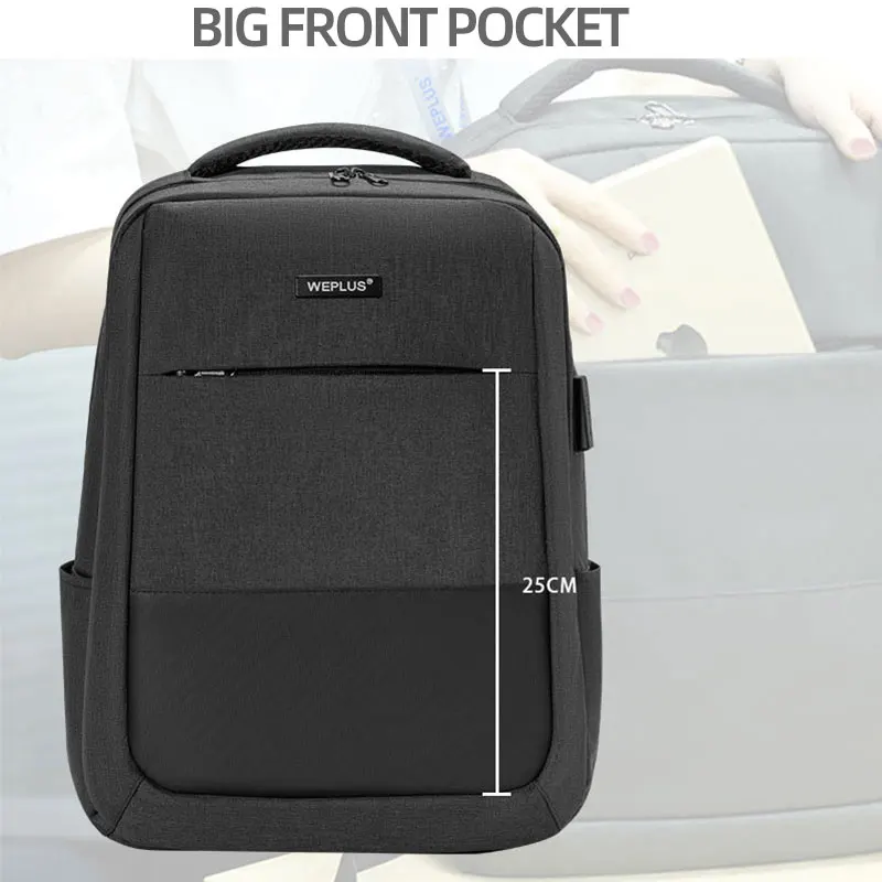 Best Multi 15.6 inch Laptop Backpack Men Waterproof USB Charging Schoolbag Notebook Anti theft Fashion Casual Female Bag for Travel