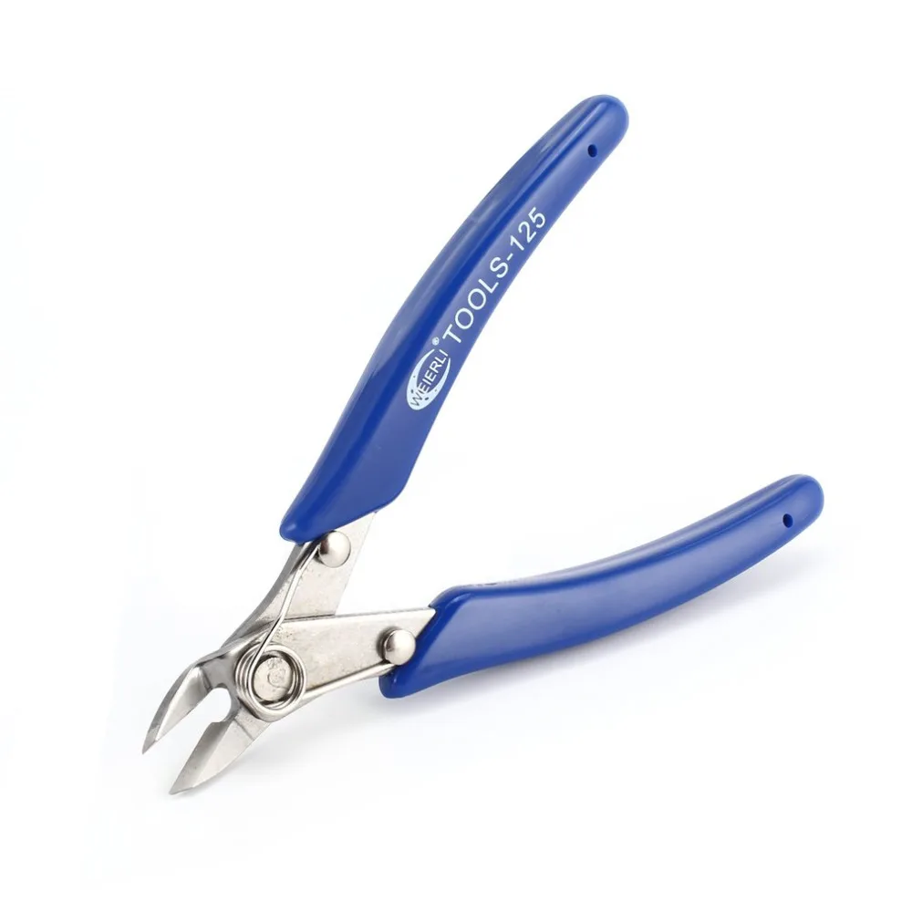 125mm 5 inch Precision Pliers Cutter Cutting Copper Cable Wire Repair Clamp DIY Electronic Hand Tools Shears Snips Nipper