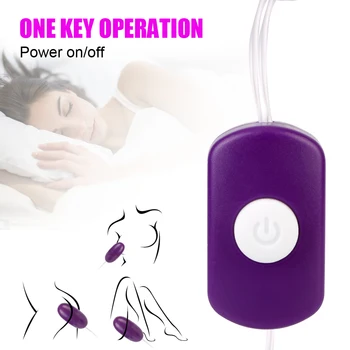 Powerful Double Vibrating Egg Vagina Massage Sex Toys for Women G Spot Clitoris Stimulator Tongue Oral Licking Vibrator 3