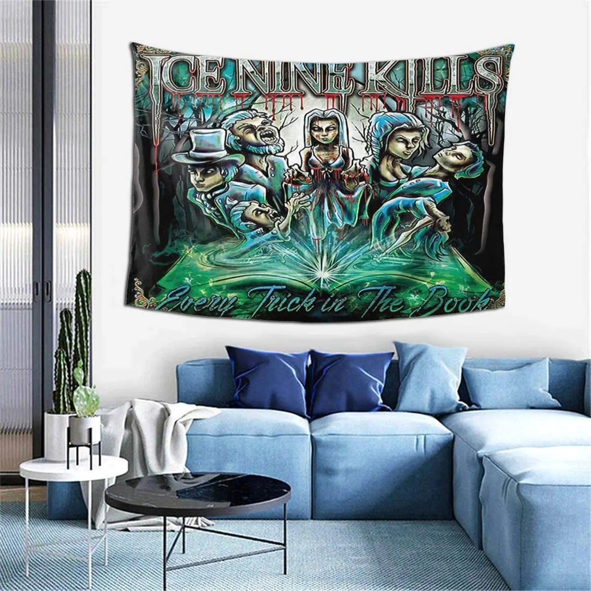 

Nine Kills Tapestry Decoration Apartment Family Art