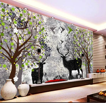 

[Self-Adhesive] 3D Tree WG598 Wall Paper mural Wall Print Decal Wall Murals Belly