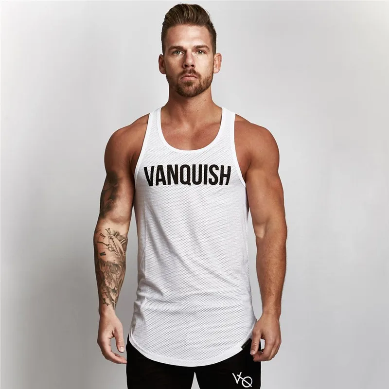 

Muscle Kid Brother Fitness Sleeveless Sports MEN'S Vest Fitness Running I-shaped Vest Breathable Slim Fit Training