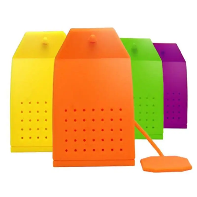

Bag Shape Silicone Loose Tea Leaf Strainer Filter Herbal Spice Infuser Diffuser LX7590