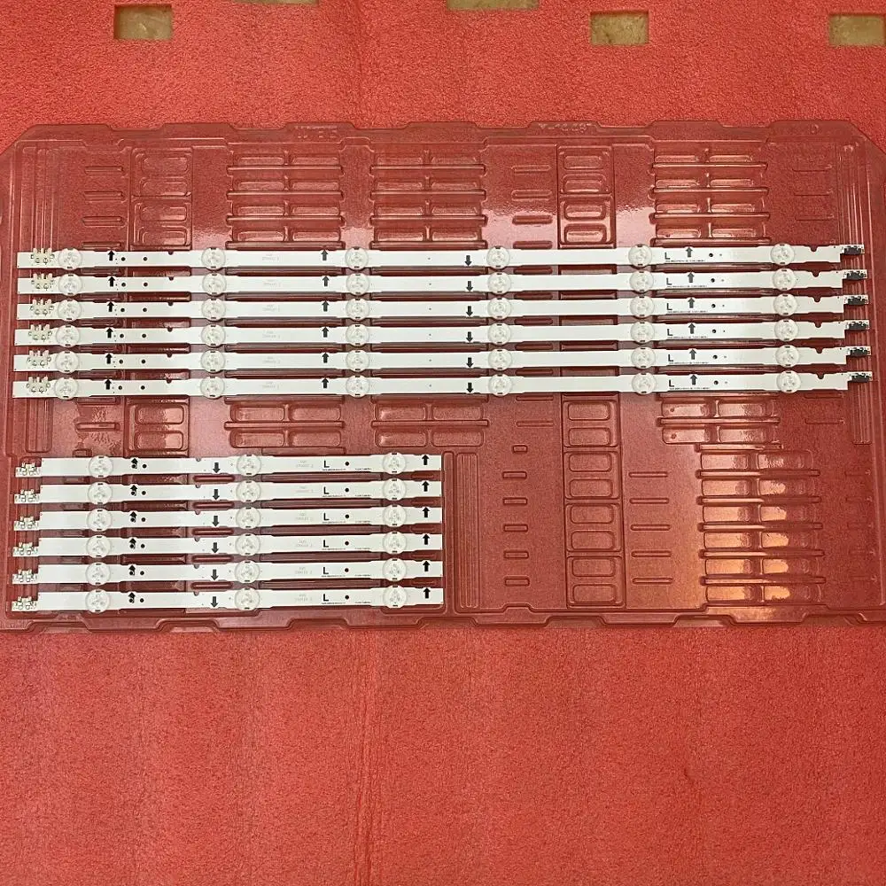 12 Pcs Led Backlight Strip For Samsung Ue48h6400 Ue48h6200ak Bn96 ...