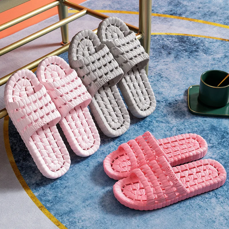 Women's Bathroom Slippers Nonslip Shower Slippers Family Bathroom