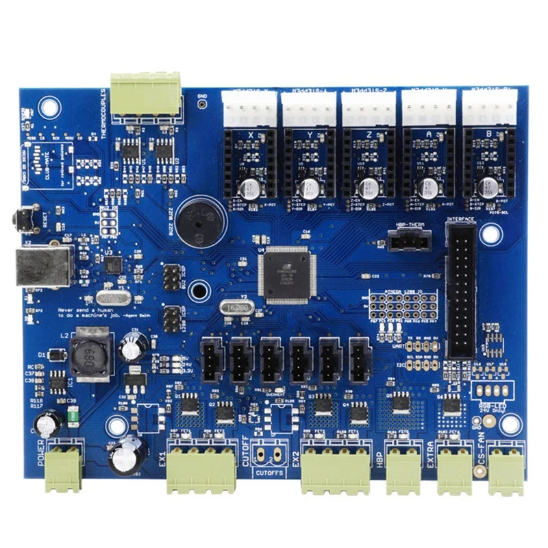 Репликатор G Mighty плата с Ic Atmega1280-16Au+ кабель для Makerbot 3d принтера 8 Dja99