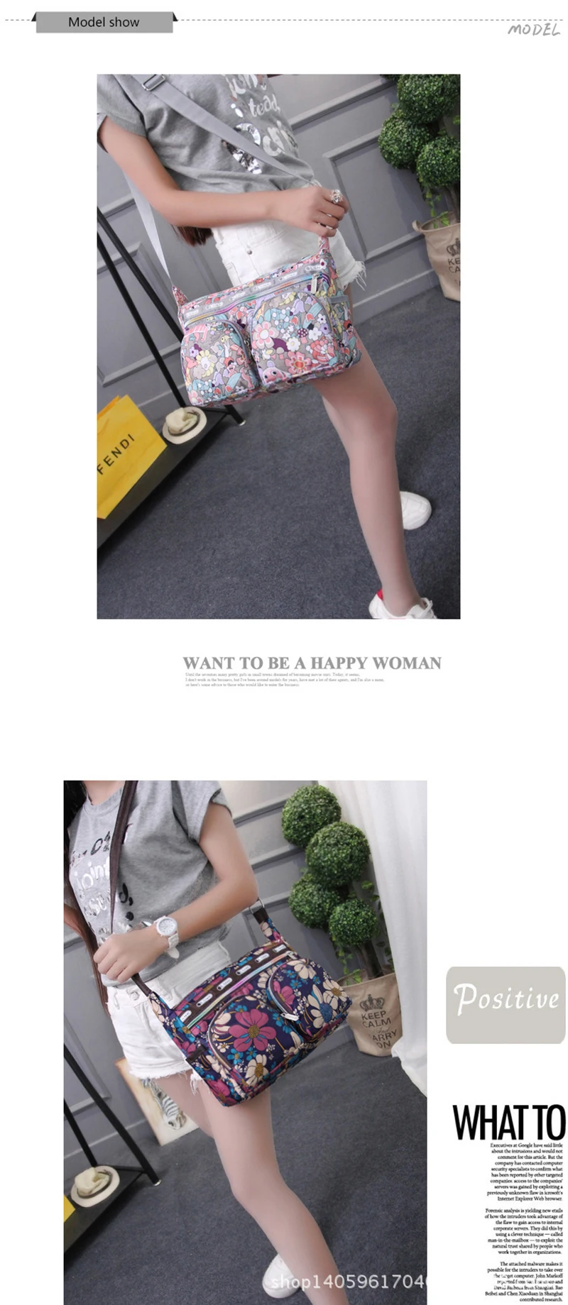 Multifunctional Mommy Diaper Bag Baby Stroller Bag Travel Bag Baby Care Bag Casual Diagonal Waterproof Canvas Nylon Mummy Bag