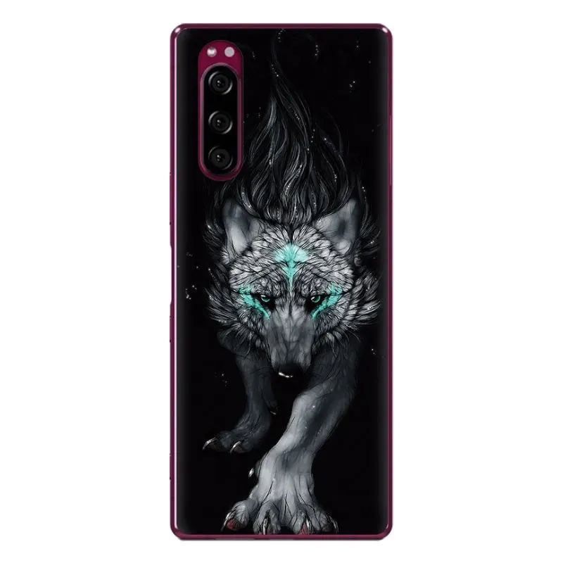 Для sony xperia 5 чехол силиконовый мультяшный Мягкий ТПУ чехол для телефона чехол для sony xperia 5 J8210 J8270 J9210 xperia 5 Experia 20 Coque