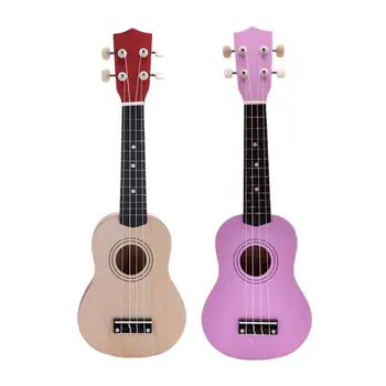 

Dragonpad Kids Ukulele 21-inch 4 Strings Wooden Ukulele for Children Colorful Ukulele Musical Instrument Small Hawaii Guitar Toy