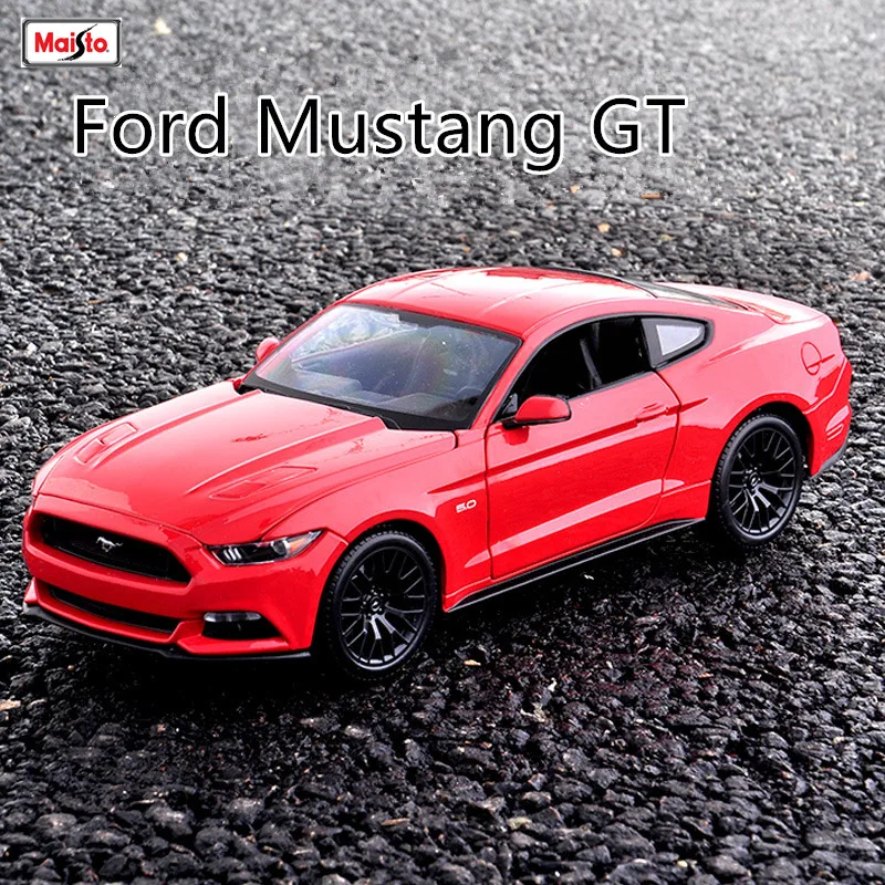 Maisto 1:18 Ford Mustang GT автомобильный брелок для автомобильных ключей имитационная