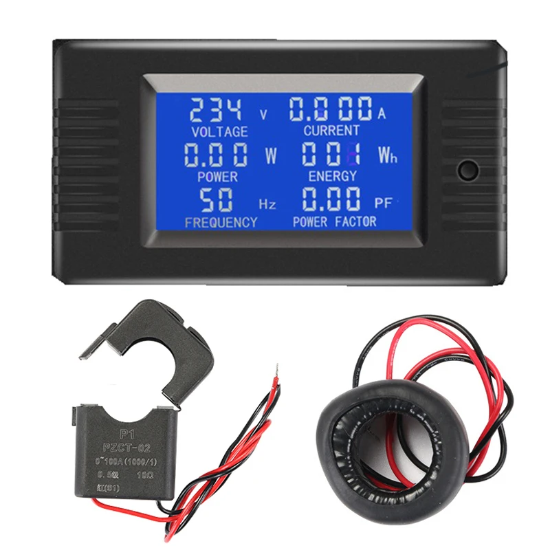 0-200v 0-300A Car Battery Discharge Indicator Capacity Tester Power Energy Impedance Resistance voltmeter 300A shunt