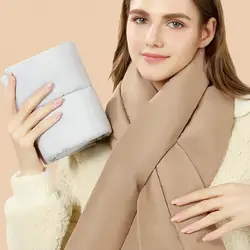 Collar Ring Scarf Fine Workmanship Fashionable No Deformation Premium Down Filled Puffer Scarf