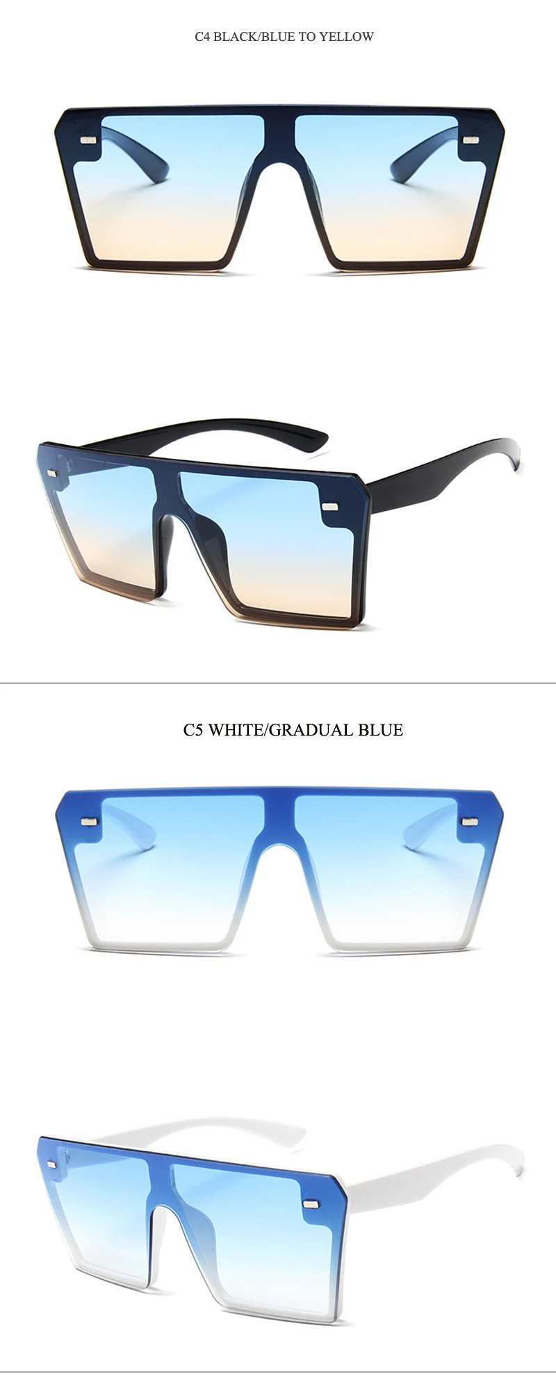 9 oversized retro sunglasses