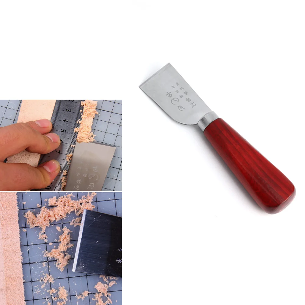 

Leather Craft Skiving Sharp Handle Knife Leathercraft Handwork DIY Tool New
