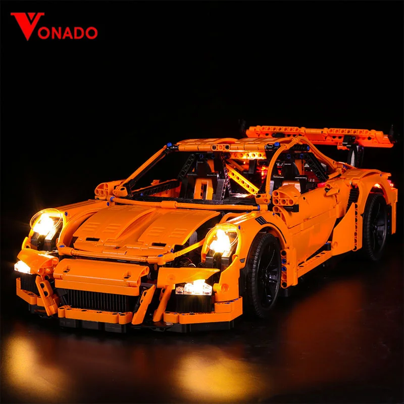 Набор со светодиодной подсветкой для 42056 Porsche technic гоночный автомобиль 20001 3368