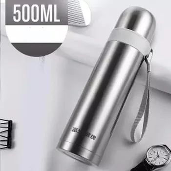 

Stainless Steel Thermos Cup Male and Female Students Creative Large Capacity Cute Drop Children Water Cup Insulated Cup Thermal